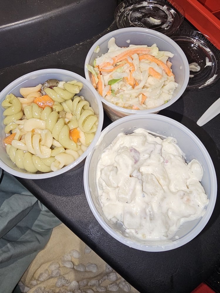 A selection of cold side dishes